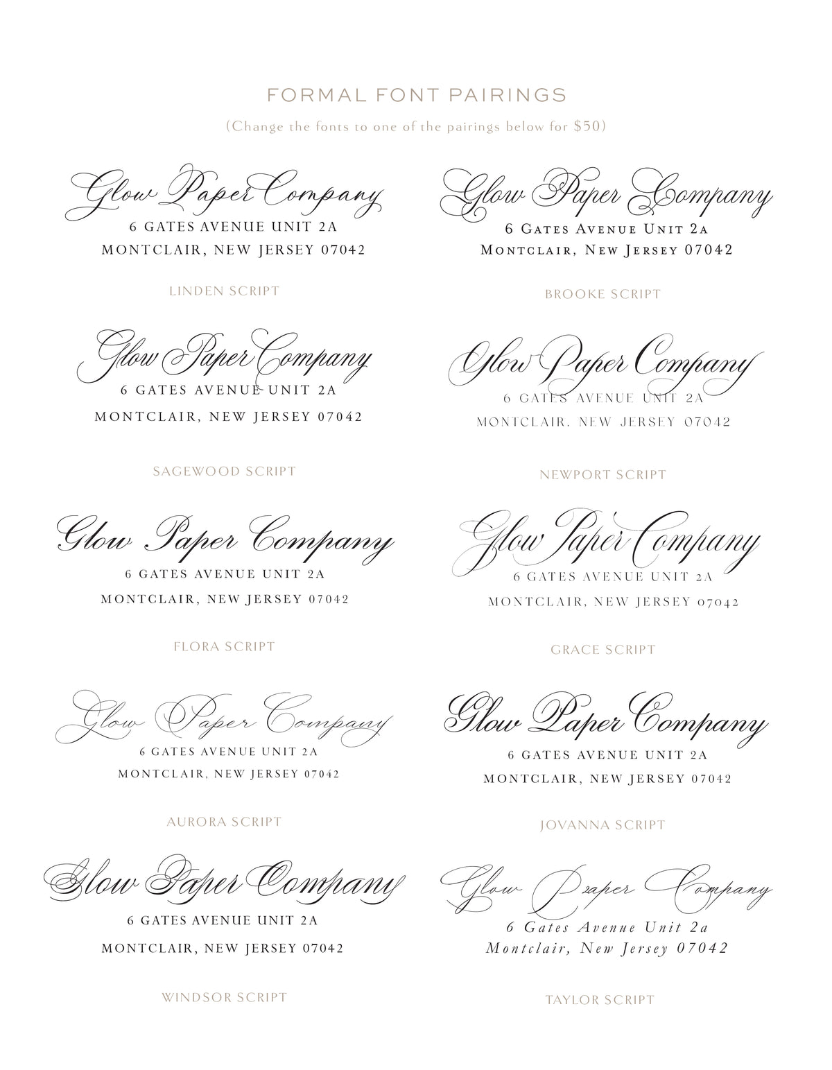 GREEN DAMASK LINED ENVELOPES