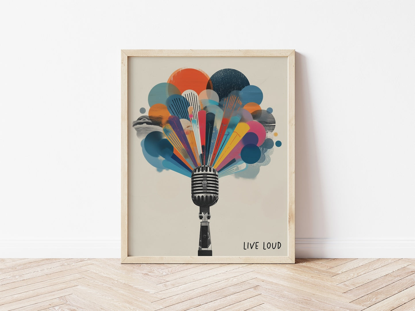 Live Loud Print