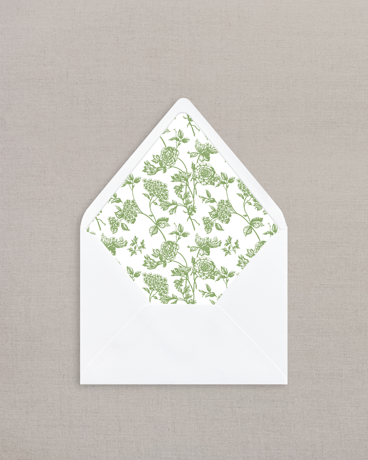 SAGEWOOD OLIVE LINED ENVELOPES