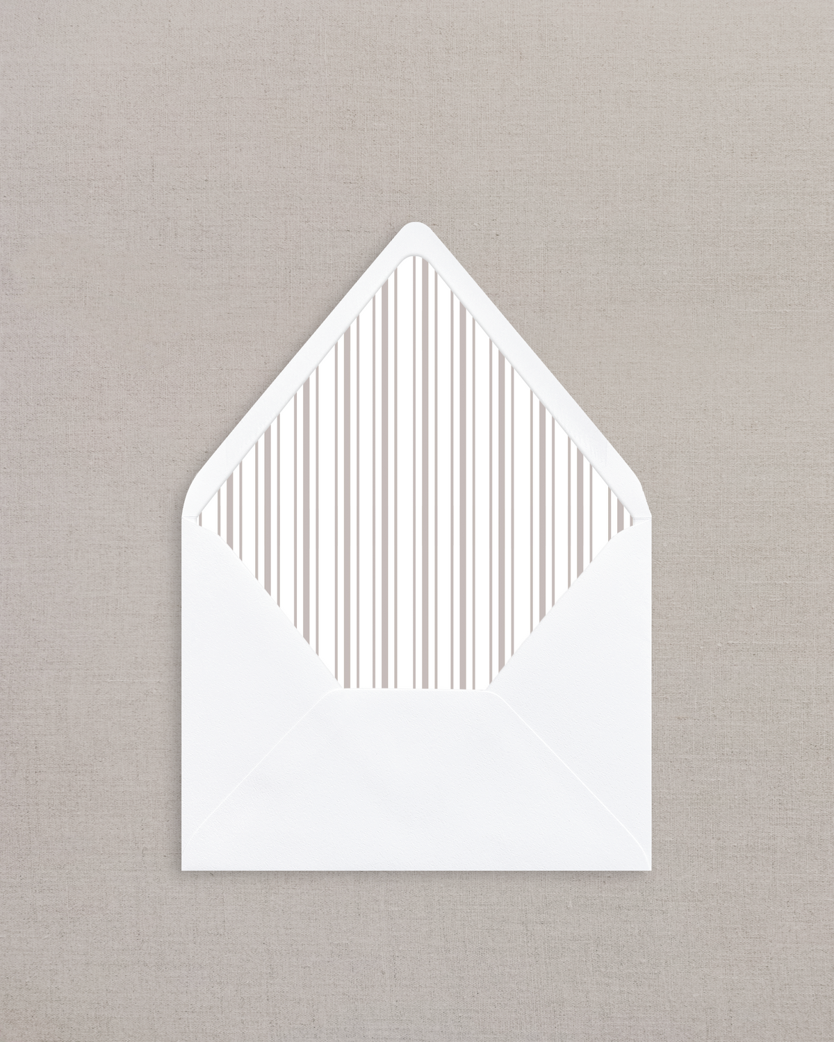 WINDSOR BEIGE STRIPE LINED ENVELOPES