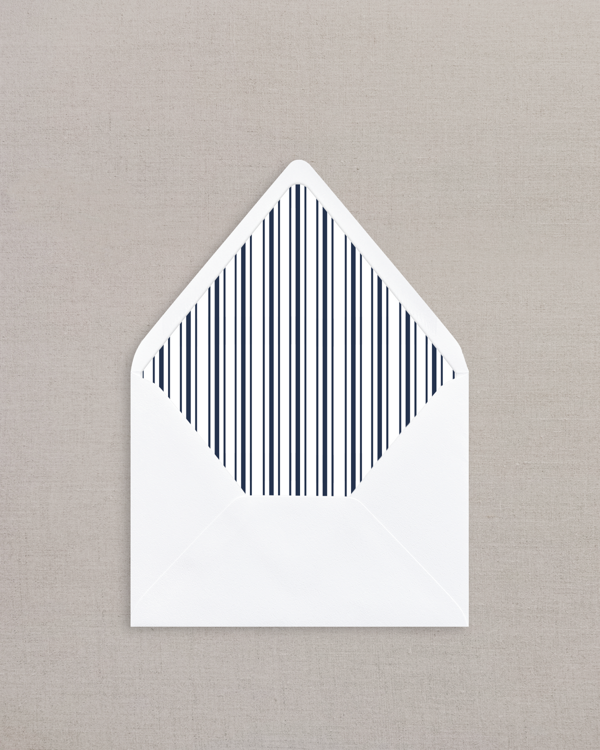 WINDSOR NAVY STRIPE LINED ENVELOPES