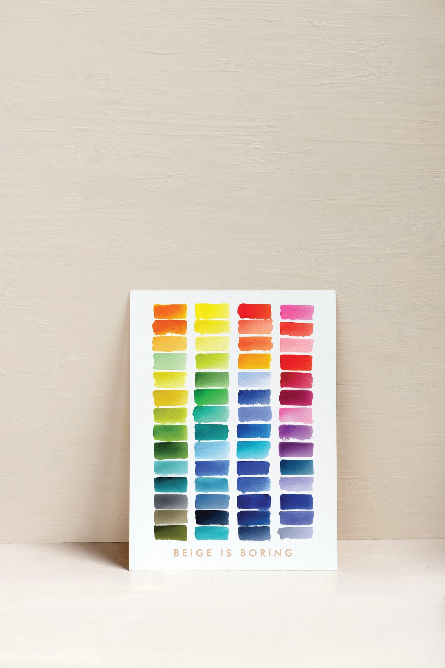 Beige is Boring Card