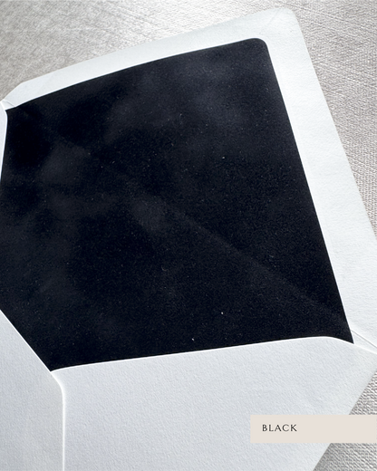 VELVET LINED ENVELOPES