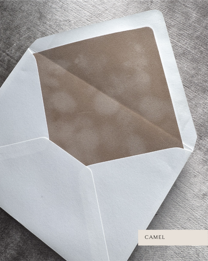VELVET LINED ENVELOPES