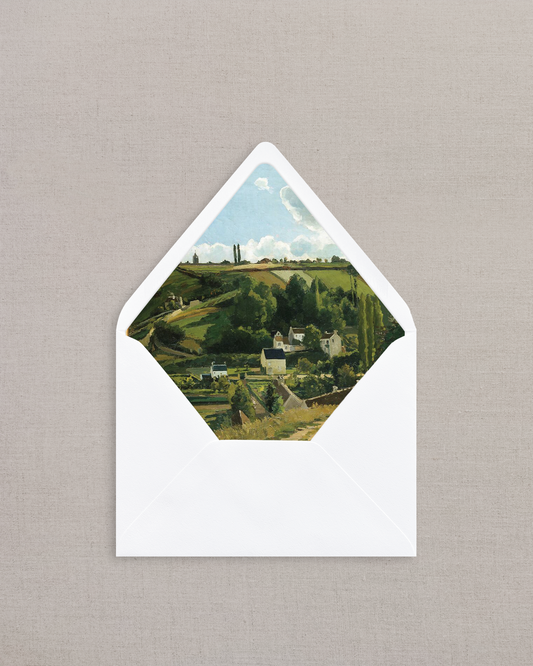 ITALIAN LANDSCAPE LINED ENVELOPES