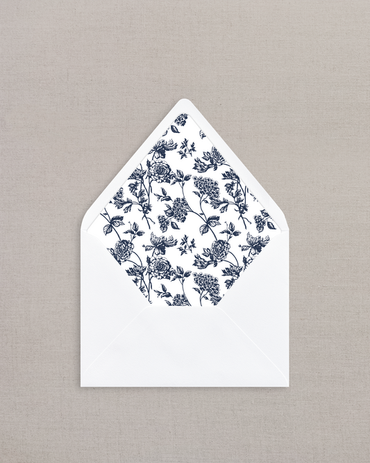 SAGEWOOD NAVY LINED ENVELOPES