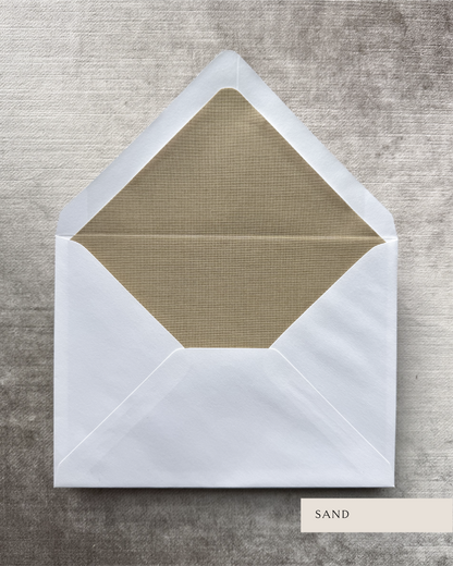 LINEN LINED ENVELOPES